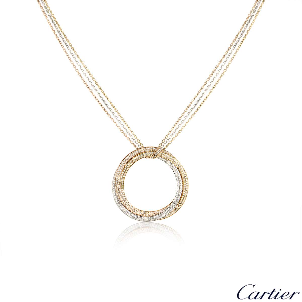 trinity de cartier necklace